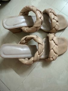 Chic Braided Block Heel Sandals