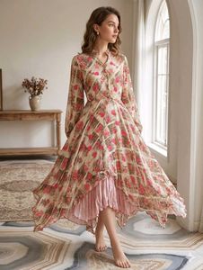 Floral Print Midi Dress