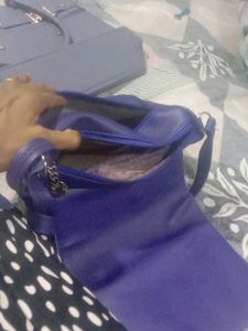 Stylish Blue Crossbody Bag