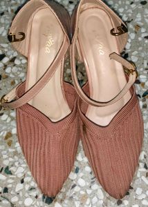 Chic Pink Block Heels
