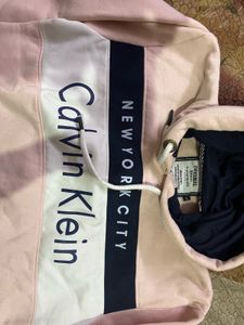 Calvin Klein Pink Hoodie