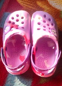 Kids' Pink Crocs
