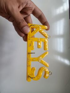 resin key hanger.