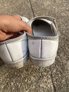 White school  Shoes size 4