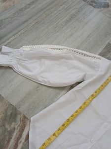 Classic White Button-Up Shirt
