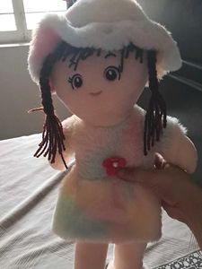 Cute Rainbow Plush Doll Toy