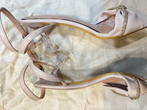 Elegant White Party Heels