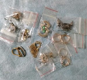 10 sets of tiny ear &amp; nose rings