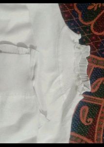 White Vintage Top