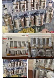 Cutlery, Containers With Stand, Tea Container- 3