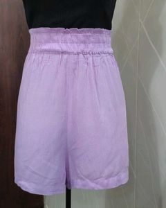 Stylish Lavender Shorts