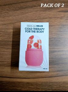 Facial Ice Roller - Cold Therapy Pack of 2