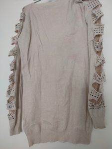 Off White Long Top
