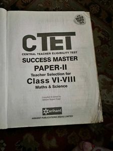 CTET Success Master Paper-II Book