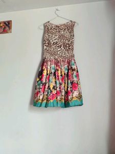 Floral &amp; Animal Print Dress