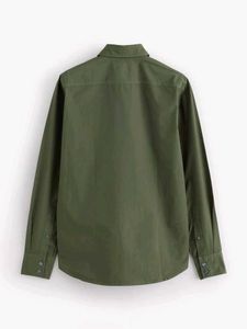 olive green shirt