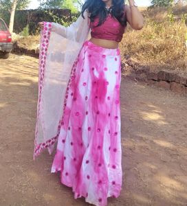 Stitched Lehanga With Blouse