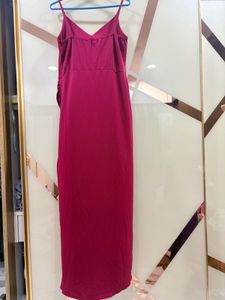 Red Sleevless Maxi dress