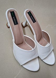 Stylish White Heels