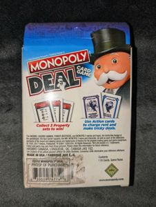 Monopoly Deal Card Game