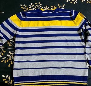 Stylish Branded Men's Navy Blue N Gray Sweatshirt