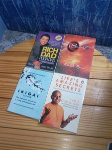 Ikigai,Rich Dad,The Secret & Life's Amazing Secre