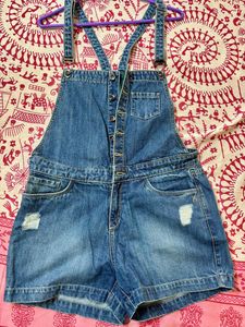 Denim dungaree (women)