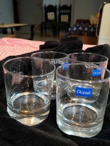 Set of 4 Ocean Glass Tumblers
