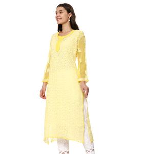 Elegant Yellow Kurta