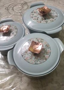 Thermoware Casserole Set Pack Of 3 💝👌