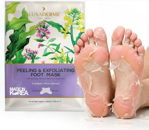 LuxaDerme Peeling & Exfoliating Foot Mask