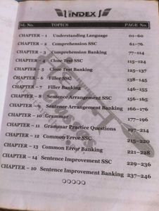 set of 3 books ( english, reasoning,g.a)
