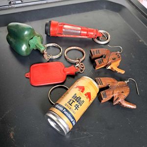 1990s VINTAGE Unique Keychain Collection