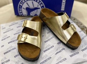 Birkenstock Arizona Silver Sandals
