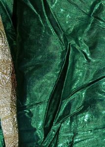 Green Dress Material