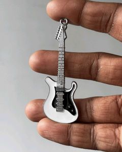 Electric Guitar Charm Pendant