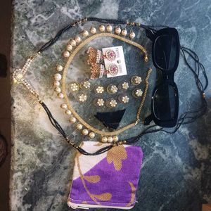 Elegant Indian Jewelry Combo Set