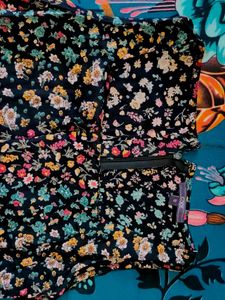 leg cut Floral Print Summer Dress