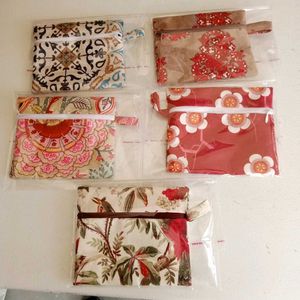 Handmade Designer Utility Pouches / Coin Purse (As