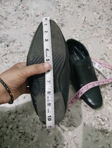 Classic Black Formal Slip-On Shoes
