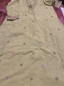 Elegant Kurta Set with Palazzo Pants