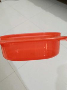 Red Food Container with Lid
