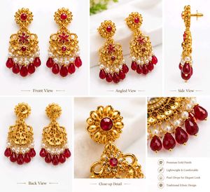 Exquisite Traditional Necklace &amp; Earring Set