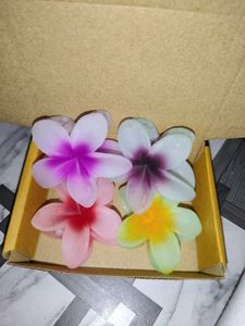 Set of 4 Flower Hair Clips