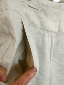 Cream Colour Pant For Woman