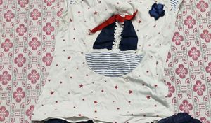 Girls Top And Skirt