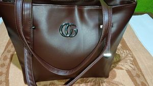 Stylish Brand New Brown Tote Bag