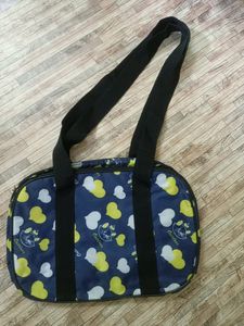 Cute Heart Print Messenger Bag
