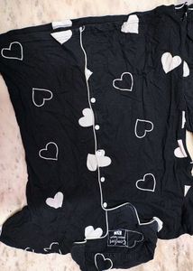 Comfortable Heart Print Pyjama Pants