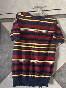 Striped Crew Neck T-Shirt